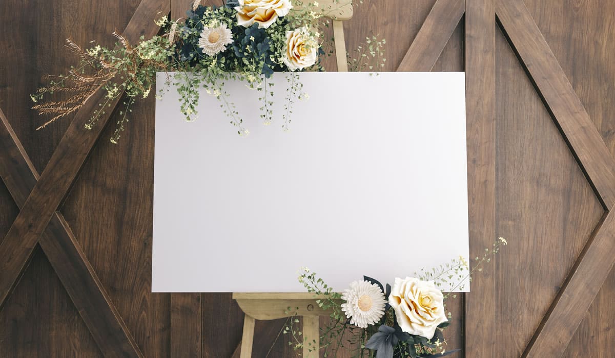 ウェルカムボード作成